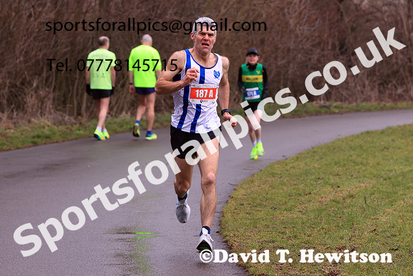 Mens Over-50s 2025 NECAA Royal Signals Road Relays Champs.,  Hetton Lyons Country Park, Hetton le Hole, County Durham. Photo: David T. Hewitson/Sports for All Pics